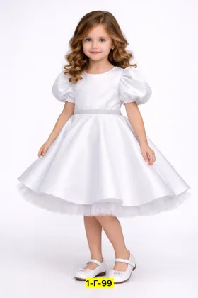 Цена штучно: 1400руб Цена оптом: 1300руб упак. 4шт=5200руб Платье, атлас Размеры 122-128-1