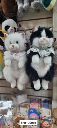 Игрушка, плюш Интерактивная Кошка Рюкзак 40 см Музыкальная игрушка Место 8-39 Цена штучно: