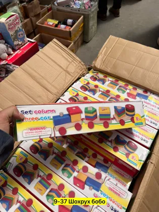 Цена штучно: 350руб Игрушка, дерево Для мужчин и для женщин Распродажа Деревянный паровоз