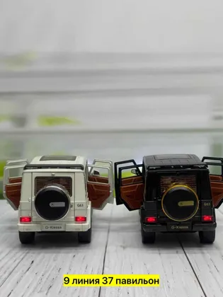 Цена штучно: 800руб Игрушка, металл Металлический машина Гелендваген Свет звук открывается