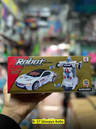 Цена штучно: 350руб Цена оптом: 330руб упак. 10шт=3300руб Игрушка, пластик Трансформер-маш