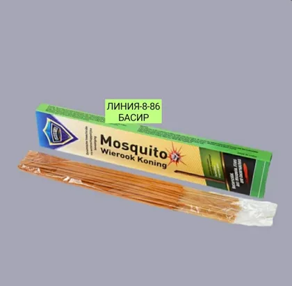 Палочки от КОМАРОВ, МУХ, КЛЕЩЕЙ, ОС. Запах Ван. Длина палочки 34см и 60см 60р