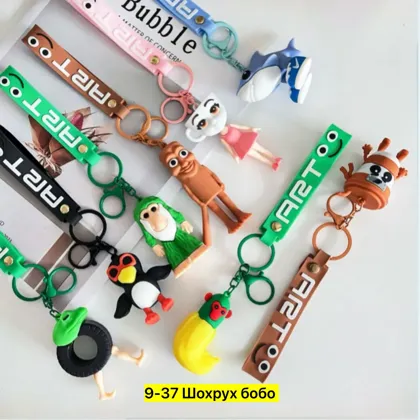 Цена штучно: 50руб Цена оптом: 50руб упак. 10шт=500руб Брелок, резина В наличии трендовый