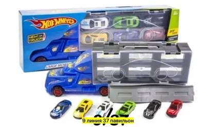 Цена штучно: 500руб Игрушка, пластик Для мужчин и для женщин Распродажа Игровой набор авто