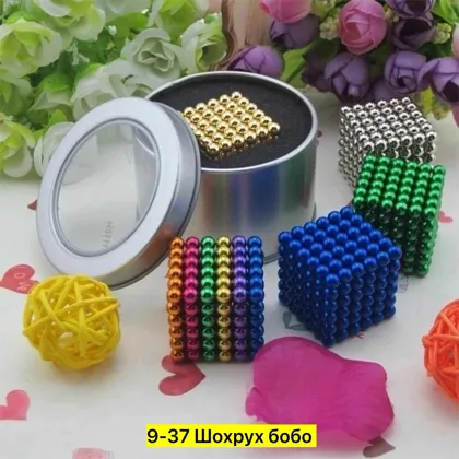 Цена штучно: 450руб Игрушка, пластик Неокуб/ Нео куб/ Магнитный контруктор/ Антистресс/ иг