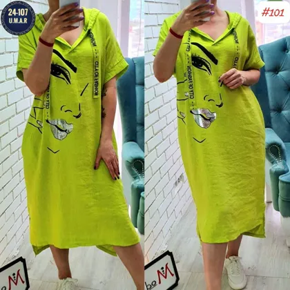 Получили Новенькие Платья В Четырех Цветах Ткань:Сингапур сублимация с Принтом Размеры: 50