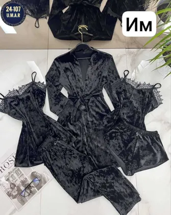 Пижама 5 в 1 Представляем вам стильный Комплект пижама который Выключает в себя все