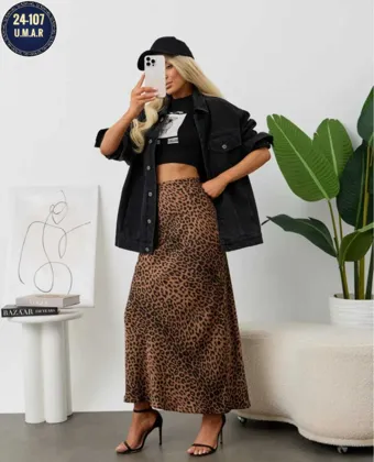 Топовая модель Юбка Ткань Прада уже ждет ваших заказов Багги зачаровали всех модниц своим