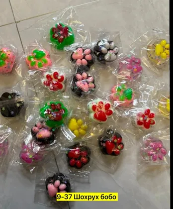 Цена штучно: 50руб Цена оптом: 30руб упак. 10шт=300руб Игрушка, силикон Лапки сквиш антист