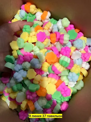 Цена оптом: 5руб упак. 20шт=100руб Игрушка для мужчин, силикон без выбора цвета Лапки скви