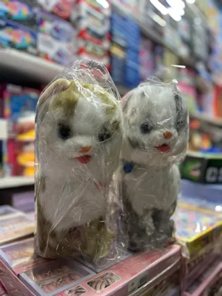 В наличии успейте Цена 1000 руб Котенок интерактивный сенсорный на поводке, большой 35 см.