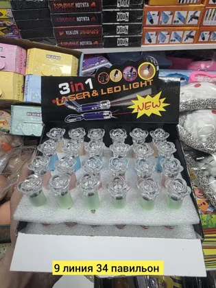 Игрушка, пластик Для мужчин и для женщин без выбора цвета лазер фонарик Цена штучно: