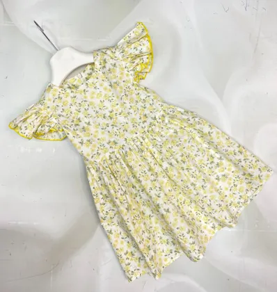 Цена за штук 700 Цена за упаковку 600 5=3000 Платья лета Размер 92-98-104-110-116