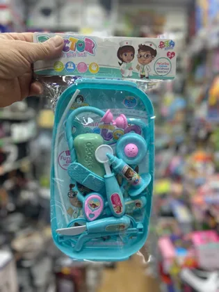 Детский набор доктора с игрушками в наборе В наличии Размер 35 на 20 см