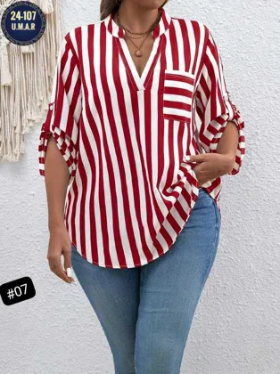 Новый поступление Шикарный Блузка ткань Софт Размеры 54 56 58 60 62 64 Цена