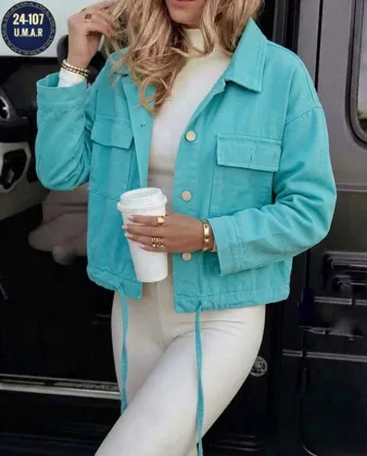 Получили повторно есть много наличии Джинсовые куртки куртки Ткань джинс ХБ Фабричное каче