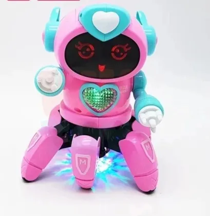 Новинка Цена 550руб Танцующий светящийся робот осьминог/ Робот-игрушка/ Интерактивные игру