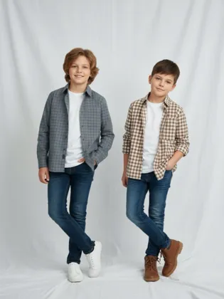 Цена штучно: 800руб Цена оптом: 700руб упак. 5шт=3500руб Рубашка, хлопок Размеры 104-110-1