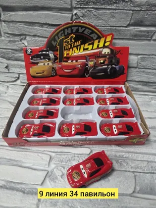 Игрушка, металл разные цвета металлическая машина тачка Маквин Цена штучно: 100руб Цена оп