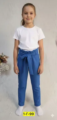 Цена штучно: 350руб Цена оптом: 300руб упак. 8шт=2400руб Брюки, барби Размеры 128-134-140-