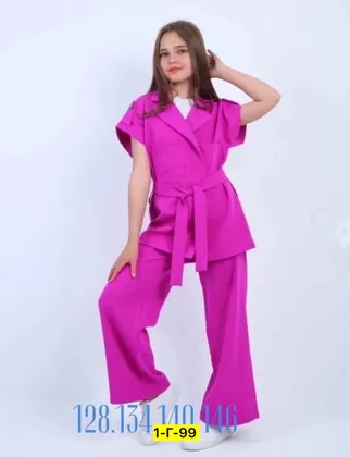 Цена штучно: 650руб Цена оптом: 600руб упак. 5шт=3000руб Костюм двойка, барби Размеры 134-