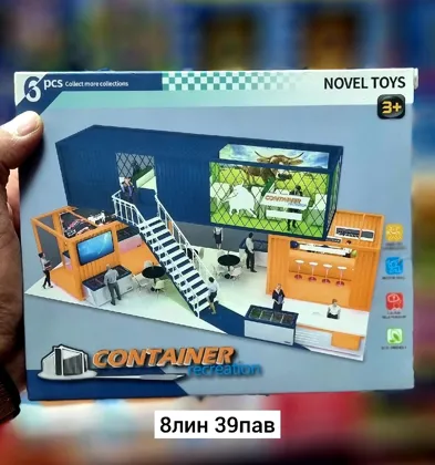 Игрушка, металл Автомобиль 6 шт. Размеры продукта Ш x Г x В : 25
