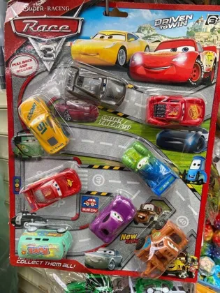 Набор машинки 8в1 на листе . Цена 350