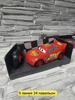 Игрушка, пластик Тачка Маквин на пульте управления Цена штучно: 450руб Цена оптом: 450руб