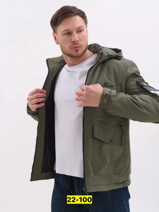 Цена штучно: 800руб Куртка для мужчин, плащевка Размеры 48-50-52-54-56 в размер Сезон осен