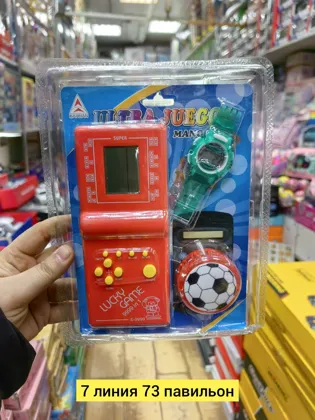 Цена штучно: 199руб Цена оптом: 190руб упак. 4шт=760руб Игрушка, пластик Тетрис электронны