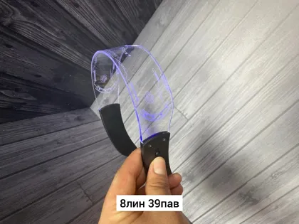 Игрушка, пластик Светящиеся неоновые очки для косплея, стрима Тик ток, с подсветкой led, 7