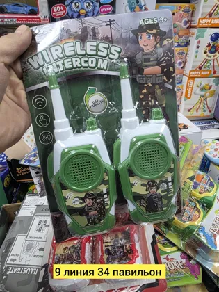 Игрушка, пластик рация Цена штучно: 250руб Цена оптом: 250руб упак. 3шт=750руб